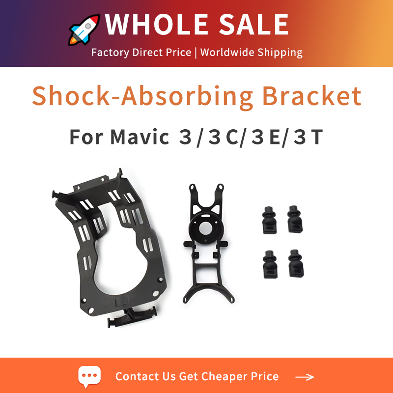 Drone Gimbal Dampener - ジンバル衝撃吸収マウント DJI Mavic 3/3Classic/3Cine/3T ドローンカメラ用振動ダンパーブラケット交換アクセサリー