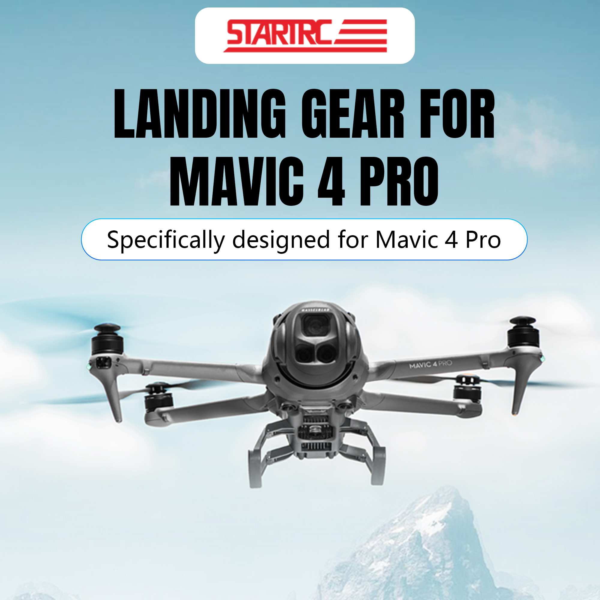 Drone Gimbal Mount - STARTRC DJI Mavic 4 Pro 高さ調整三脚