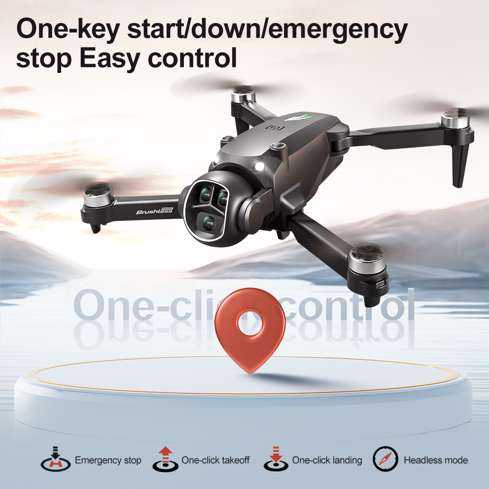M7ドローン ブラシレスモーター 8K スクリーンコントロー - Drone Gimbal 2 Axis のレビューと価格