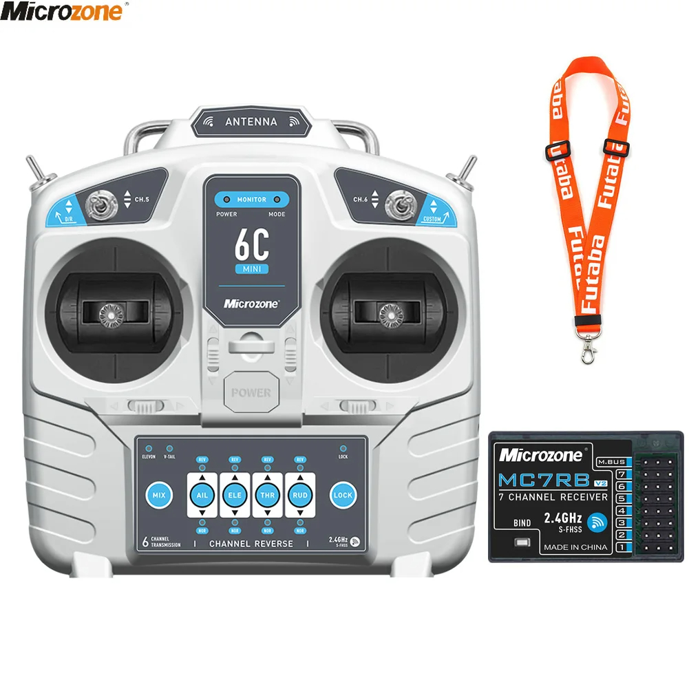 受信機付きマイクロゾーンコントローラー送信機,rc飛行機とド - Drone Gimbal Controller のレビューと価格